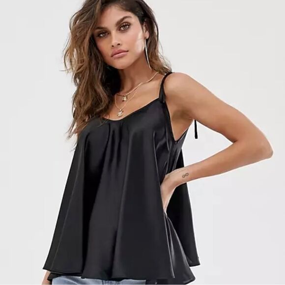 ASOS flowy shoulder tie tank top - Picture 5 of 10